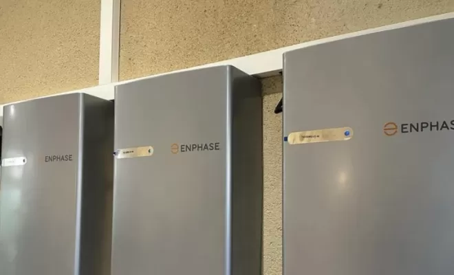 Un stockage d'électricité chez un particulier.
